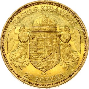Hungary 20 Korona 1892 KB
