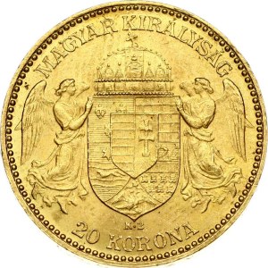 Hungary 20 Korona 1894 KB
