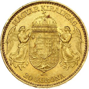 Hungary 20 Korona 1894 KB