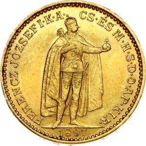 Hungary 20 Korona 1897 KB