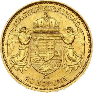 Hungary 20 Korona 1897 KB