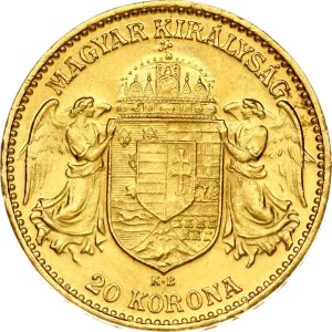 Hungary 20 Korona 1914 KB