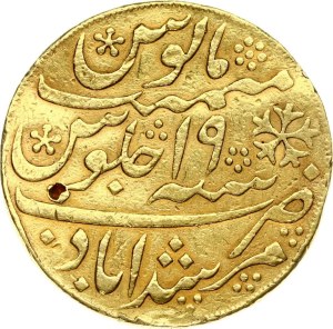 British India Mohur 1202 AH/1788