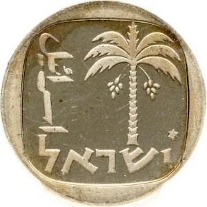 Israel 1 New Agora 5743 (1983) Piedfort PCGS PL 66