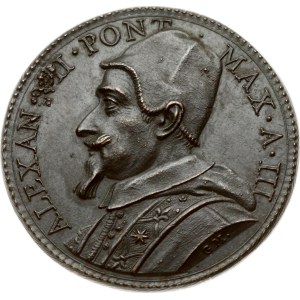Italy Vatican City Papal States Medal ND (18th century) Pope Alexander VII