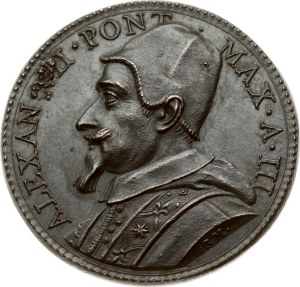 Italy Vatican City Papal States Medal ND (18th century) Pope Alexander VII