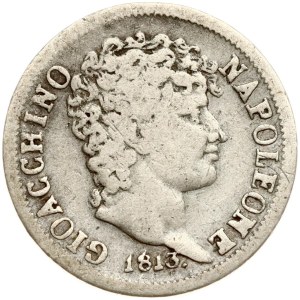 Italy Naples 1/2 Lira 1813