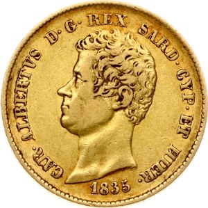 Italy Piedmont-Sardinia 20 Lire 1835 P