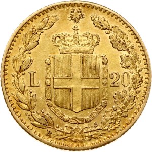 Italy 20 Lire 1882 R