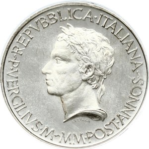 Italy 500 Lire 1981 R Death of Virgil