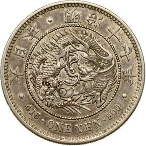 Japonia 17 jenów (1884)