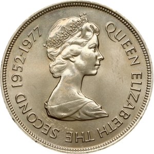 Jersey 25 Pence 1977 Silver Jubilee