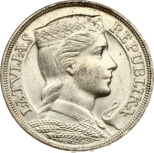 Latvia 5 Lati 1932