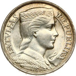 Latvia 5 Lati 1932