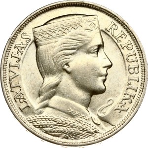 Latvia 5 Lati 1932