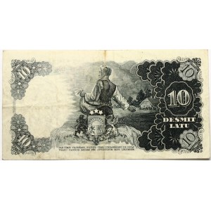 Latvia 10 Latu 1940