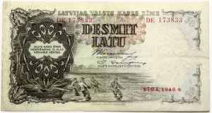Latvia 10 Latu 1940