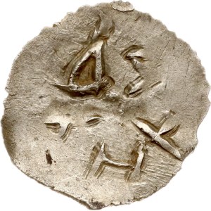 Lithuania 1/2 Grosz ND (1394) Vilnius (RR) RARE TYPE