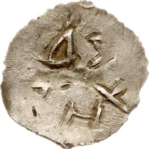 Lithuania 1/2 Grosz ND (1394) Vilnius (RR) RARE TYPE