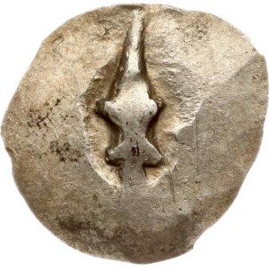 Lithuania 1/2 Grosz ND (1395-1396) Vilnius (RR) RARE TYPE