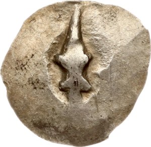 Lithuania 1/2 Grosz ND (1395-1396) Vilnius (RR) RARE TYPE