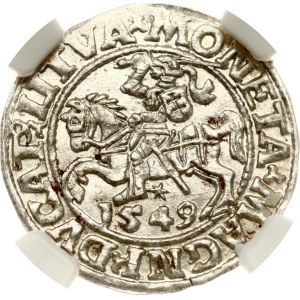 Lithuania Polgrosz 1549 Vilnius NGC MS 62