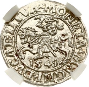 Lithuania Polgrosz 1549 Vilnius NGC MS 62