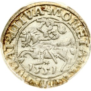 Lithuania Polgrosz 1551 Vilnius (R) PCGS MS 62