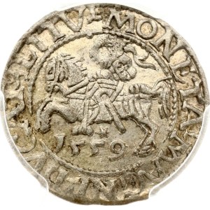 Lithuania Polgrosz 1559 Vilnius (RR) PCGS MS 63