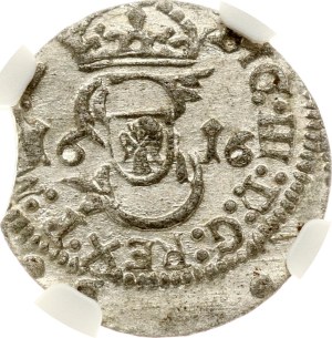 Lithuania Szelag 1616 Vilnius NGC MS 63