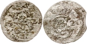Lithuania Dwudenar 1620-1621 Vilnius Lot of 2 coins