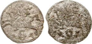 Lithuania Dwudenar 1620-1621 Vilnius Lot of 2 coins