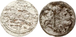 Lithuania Dwudenar 1620-1621 Vilnius Lot of 2 coins