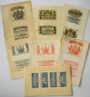 Lithuania Bread pressed yeast paper pack Panevezys Distillery Lot of 7 pcs