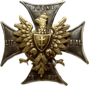 Lithuania Badge Lithuanian-Belarus front 1919-1920