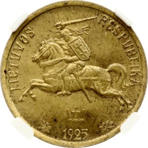Lithuania 5 Centai 1925 NGC MS 64