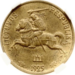 Lithuania 5 Centai 1925 NGC MS 63