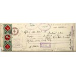 Lithuania Bill of exchange 100 Litu 1932 Alytus Jewish bank