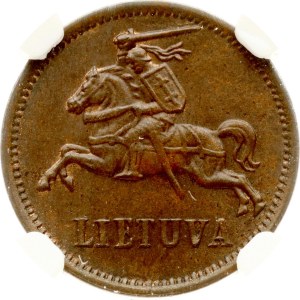 Lithuania 2 Centai 1936 NGC MS 62 BN