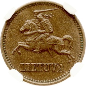Lithuania 1 Centas 1936 NGC MS 63 BN