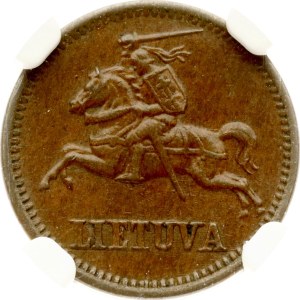 Lithuania 1 Centas 1936 NGC AU 58 BN
