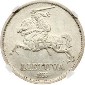 Lithuania 10 Litu 1936 Vytautas NGC MS 61