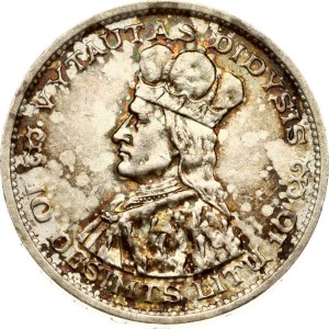 Lithuania 10 Litu 1936 Vytautas