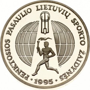 Lithuania 10 Litu 1995 5th World Lithuanians Sport Games