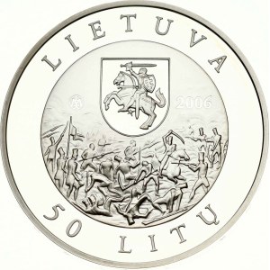 Lithuania 50 Litu 2006 Emilija Platter