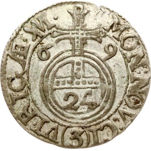 Livonia Swedish Poltorak1669 Riga
