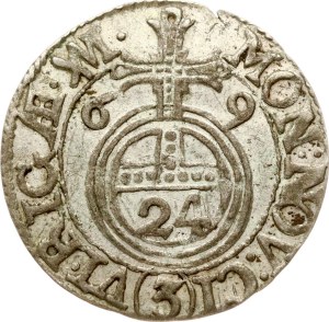 Livonia Swedish Poltorak1669 Riga