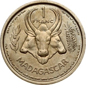 Madagascar 1 Franc 1948 Essai