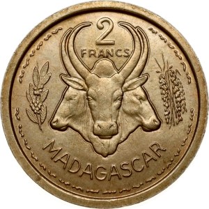 Madagascar 2 Francs 1948 Essai