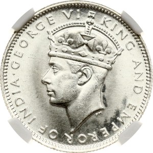 Malaysia Malaya 20 Cents 1939 NGC MS 65
